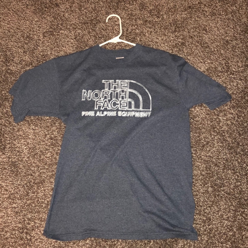 Faded North Face Half Dome Logo tShirt